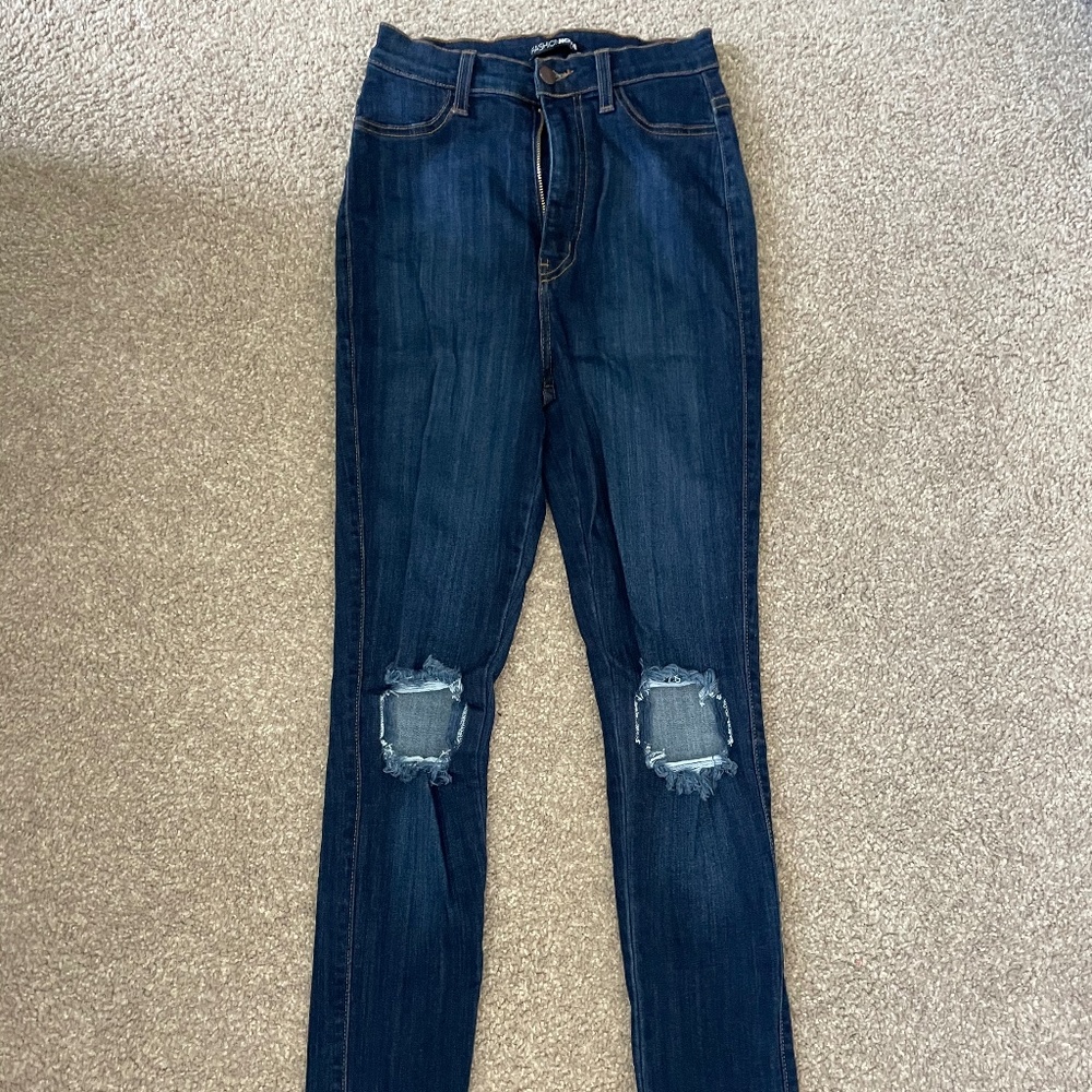 Fashion Nova Ripped Skinny Jeans